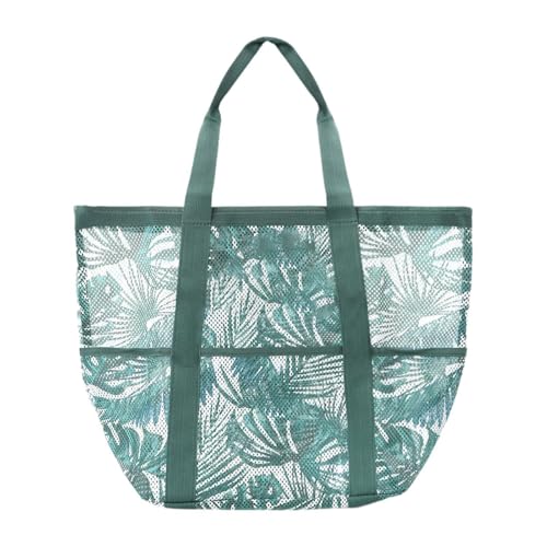 Amagogo Mesh Beach Bags Einkaufstasche Faltbare tragbare Reisetasche Mehrzwecktuch von Amagogo