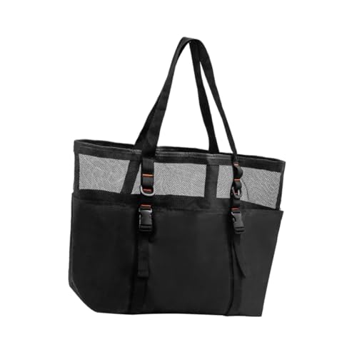 Amagogo Mesh-Strandtasche Einzel-Schultertasche für Wasserflaschen Haushaltsstrand von Amagogo