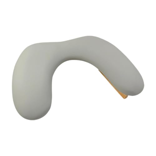 Amagogo Nagelarm Ruhe Kissen Stand Matte, PU tragbar u Form Praktische Maniküre Handruhe Armlehne für Salon Holiday persönlich, Grau von Amagogo