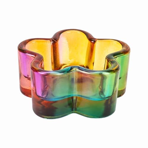 Amagogo Nail Art Liquid Dish Behälter, Maniküre-Werkzeuge für Frauen, Nagelstift-Waschbecher, einfach zu tragen, langlebig, leicht zu reinigen, Blume von Amagogo