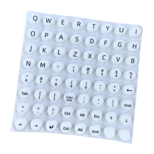 Amagogo Nail Art Typing Sticker Schützen Sie den Nagelschutz Tastaturaufkleber für Computerspiele von Amagogo