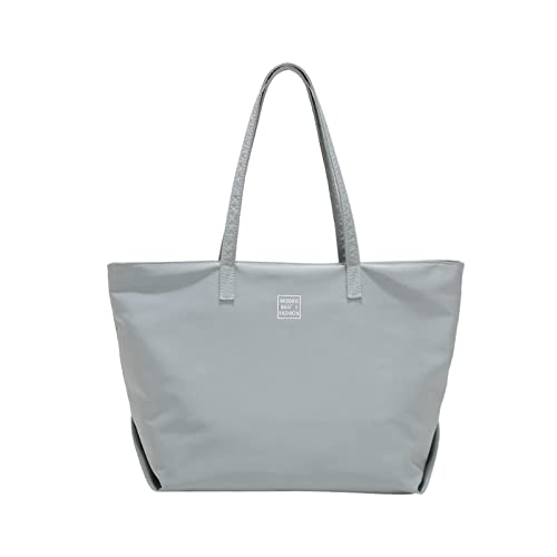 Amagogo Nylon Tote Bag für Frauen, Multi Pocket Casual Schultertasche Wasserdichte Einkaufen Handtaschen, grün von Amagogo