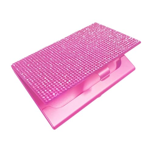 Amagogo Rassemestone Visitenkarteninhaber Visitenkarten Organizer Tragbarer Kreditkartenfall Cardcase für Einzelhandelsgeschäfte -Showrooms, Rosa von Amagogo