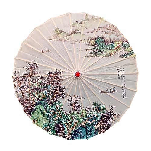 Amagogo Regenschirm Aus Geöltem Papier Im Chinesischen Stil, Orientalischer Sonnenschirm Aus Ölpapier, Dekoration, Traditionelle Frauen, Chinesische Kunst, Kl, Stil A von Amagogo