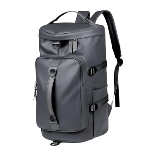 Amagogo Reiserucksack für Herren, große Kapazität, Reisetasche für Trekking, Flugzeug, Outdoor, Grau Amagogo Reiserucksack für Herren, große Kapazität, Reisetasche für Trekking, Flugzeug, Outdoor, Grau von Amagogo