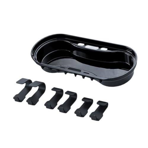 Amagogo Salon Speicher Rack Salon Tablett Aufsatz, kompakt, Salon Organizer, Duschgel Rack zum Färben von Schalen Haare Haarpflege Haarpflege von Amagogo