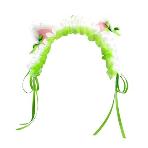 Amagogo Schleife Stirnband Dekoration Kopfschmuck für Party Favors Rollenspiele Halloween, GrÜn von Amagogo