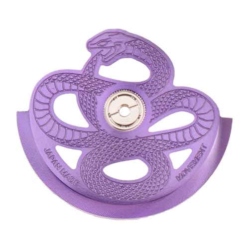 Amagogo Snake Uhrwerk Rotor Reparaturteile Stabile tragbare Uhrmacher Komponente Professionelle Männer Frauen Ersetzen Automatischer Rotor, Lila von Amagogo