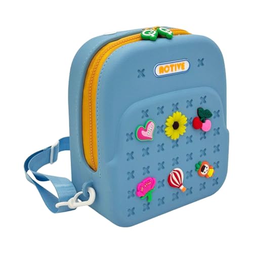 Amagogo Strandtasche mit Löchern, süße Handtasche mit Löchern zum Schwimmen, Einkaufen, Party, im Freien, Blau Amagogo Strandtasche mit Löchern, süße Handtasche mit Löchern zum Schwimmen, Einkaufen, Party, im Freien, Blau von Amagogo