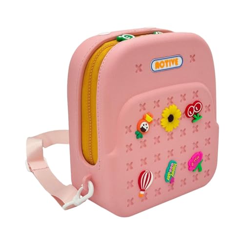 Amagogo Strandtasche mit Löchern, süße Handtasche mit Löchern zum Schwimmen, Einkaufen, Party, im Freien, Rosa Amagogo Strandtasche mit Löchern, süße Handtasche mit Löchern zum Schwimmen, Einkaufen, Party, im Freien, Rosa von Amagogo