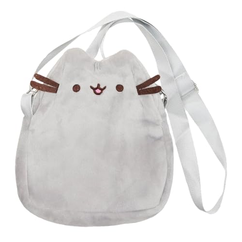 Amagogo Süße Cartoon-Plüschtasche, Umhängetasche für den Alltag, Urlaub, Einkaufen, Alltag von Amagogo