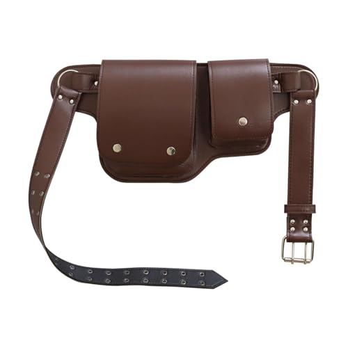 Amagogo Taillenbeutel Vielseitig PU Multifunktions Accessoire für Männer Im Freien Frauen von Amagogo