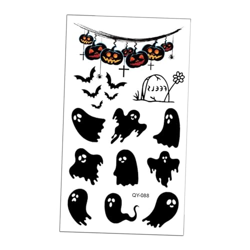 Amagogo Taschenbuch Sticker Fake Taschenbuch Horror Halloween Maskerade Halloween Fake Taschenbuch Temporäres Taschenbuch, Stil d von Amagogo