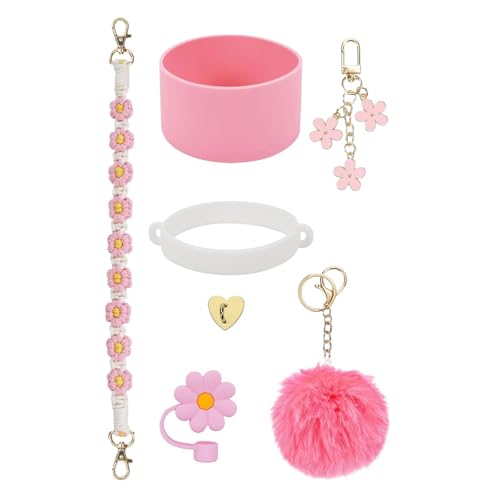 Amagogo Tassen-Zubehör-Set, Schlüsselanhänger, Charms, Schlüsselanhänger, modisch, Tassen-Anhänger-Set, Tassen-Ketten-Set, Rosa Amagogo Tassen-Zubehör-Set, Schlüsselanhänger, Charms, Schlüsselanhänger, modisch, Tassen-Anhänger-Set, Tassen-Ketten-Set, Rosa von Amagogo