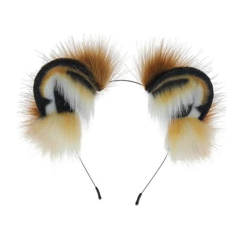 Amagogo Tierohren Stirnband Kopfschmuck Haar Hoop Clip für Party Requisiten Bühnenauftritte von Amagogo