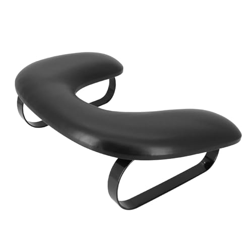 Amagogo U Form Nagelarm Ruhe Nägel Kissen Handhalter Professionell bequeme ergonomische Maniküre Armlehne abnehmbar für DIY zu Hause, Schwarz von Amagogo