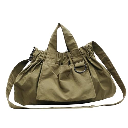 Amagogo Umhängetasche, modische, weiche Tasche aus Nylon für Arbeit, Einkaufen, Pendeln, Reisen, GrÜn Amagogo Umhängetasche, modische, weiche Tasche aus Nylon für Arbeit, Einkaufen, Pendeln, Reisen, GrÜn von Amagogo