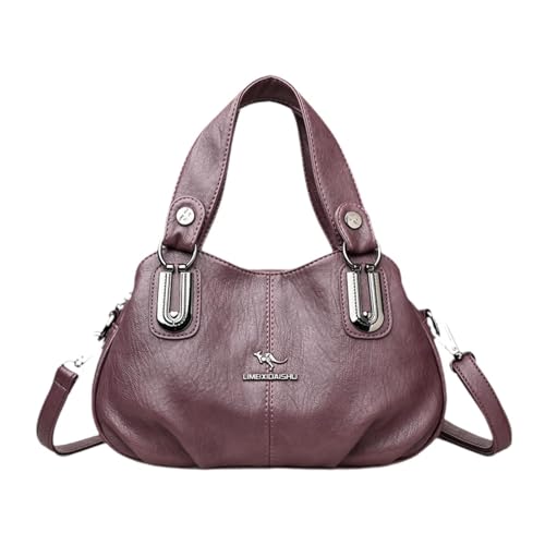 Amagogo Umhängetasche für Frauen leichte Crossbody -Tasche zum Einkaufen zum Pendeln, Lila Amagogo Umhängetasche für Frauen leichte Crossbody -Tasche zum Einkaufen zum Pendeln, Lila von Amagogo