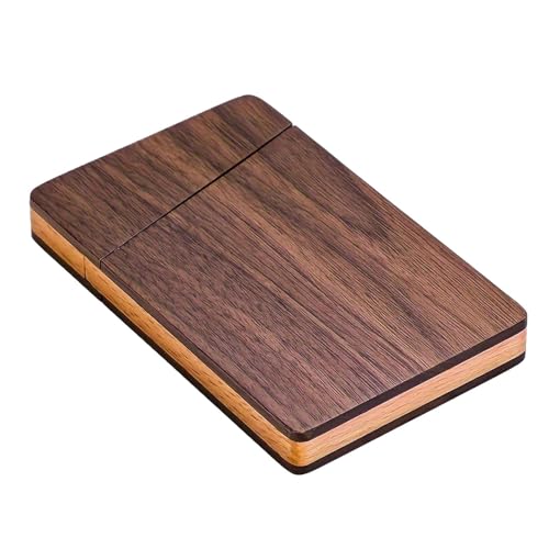 Amagogo Visitenkartenhalter-Organizer, handgefertigte Tasche, für Männer oder Frauen, multifunktional, Elegante Aufbewahrungsbox für Geschenkbrieftaschen aus von Amagogo