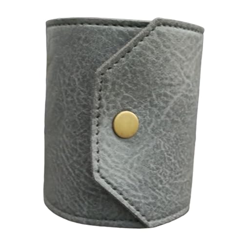 Amagogo Wrap Wallet Vielseitiger Geldhalter für Festliche Urlaubseinkäufe und für Männer, Grau von Amagogo