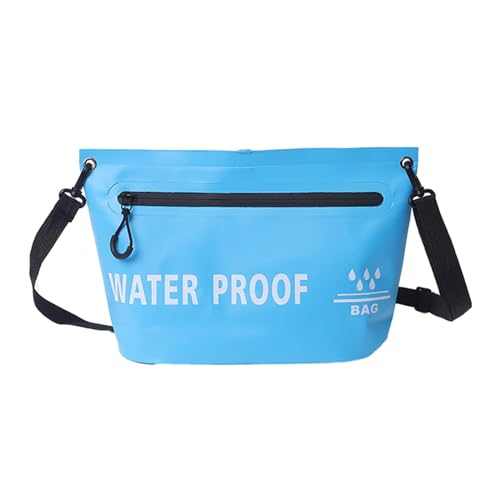 Amagogo wasserdichte Trockentasche, wasserdichte Umhängetasche, Sack-Geldbörse, Handtasche, Umhängetasche für Trekking, Reisen, Schwimmen, Rafting, Damen und, Blau von Amagogo