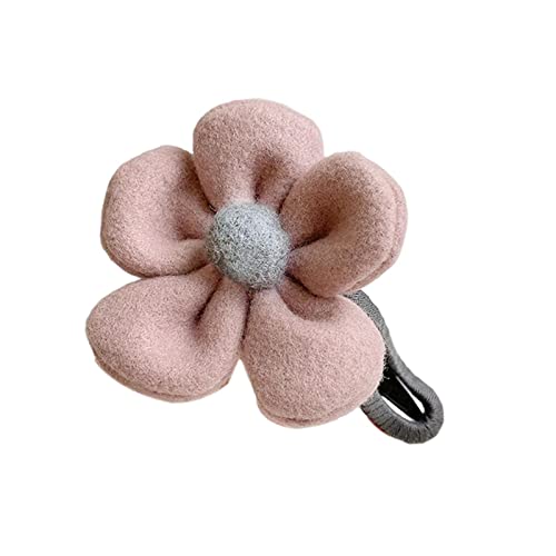 Herbst Winter Große Blume Haarspange Kopfbedeckung Mode Haarnadel Elegante Haarschmuck Haarspangen für Strand Party Hochzeit Sommer Frauen Mädchen, Rosa von Amagogo