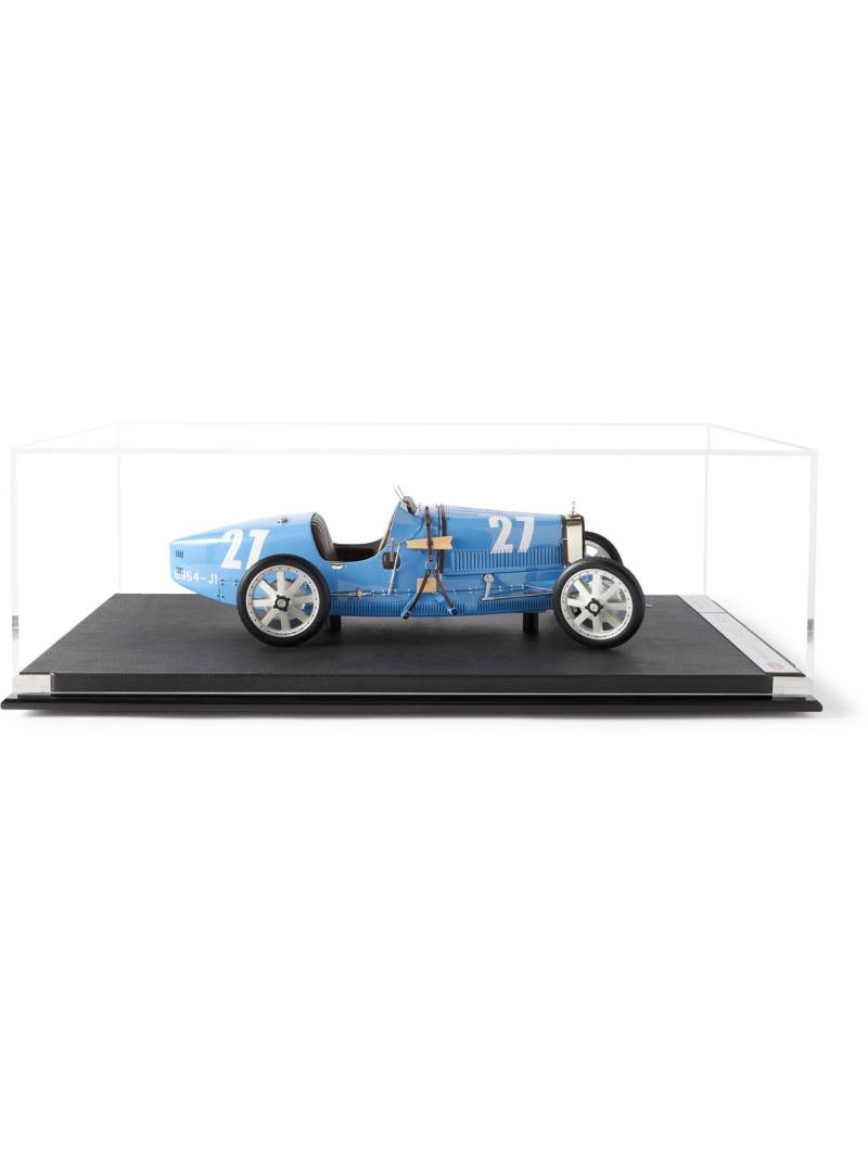 Amalgam Collection - Bugatti Type 35 1:8 Model Car - Men - Blue von Amalgam Collection
