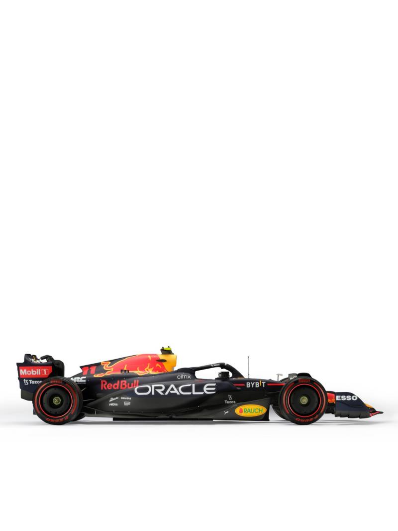 Amalgam Collection - Red Bull Racing Honda RB18 Sergio Pérez (2022) 1:8 Model Car - Men - Black von Amalgam Collection