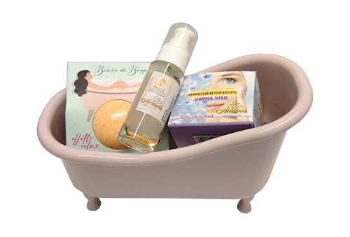 Geschenkset für Damen, Anti-Age, Gesichtsserum mit Schneckenschleim, 30 ml + Gesichtscreme Hyaluronsäure 50 ml + Badebombe Amami BEAUTY von Amami BEAUTY