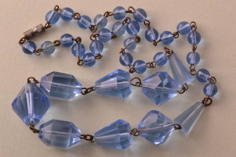 Kristall Art Deco 1930Er Jahre Halskette | 809W Kristall Art Deco 1930Er Jahre Halskette | 809W von AmandaApplebyShop