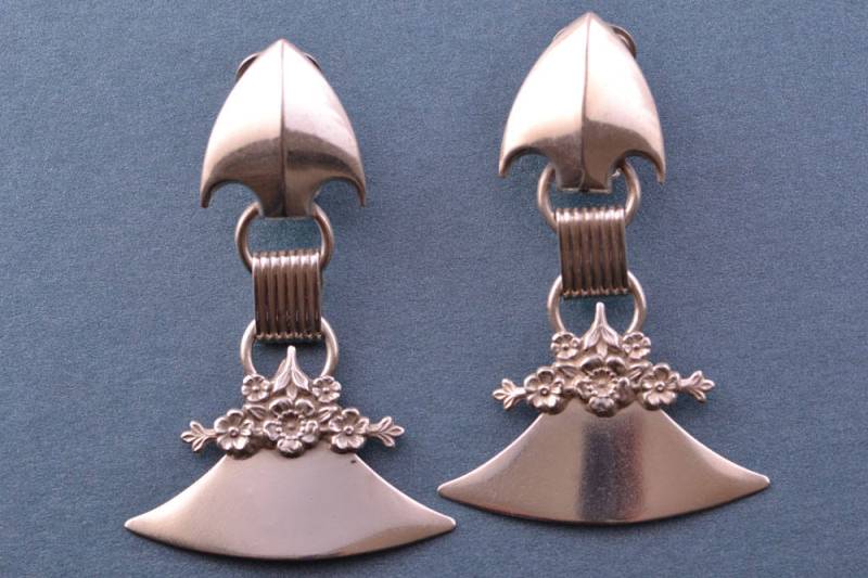 Retro Gelenk-Ohrclips | 889B Retro Gelenk-Ohrclips | 889B von AmandaApplebyShop