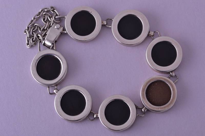 Silber Retro Armband | 865O Silber Retro Armband | 865O von AmandaApplebyShop