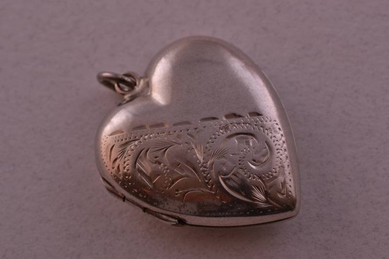 Silber Vintage Öffnungsmedaillon | 9R Silber Vintage Öffnungsmedaillon | 9R von AmandaApplebyShop