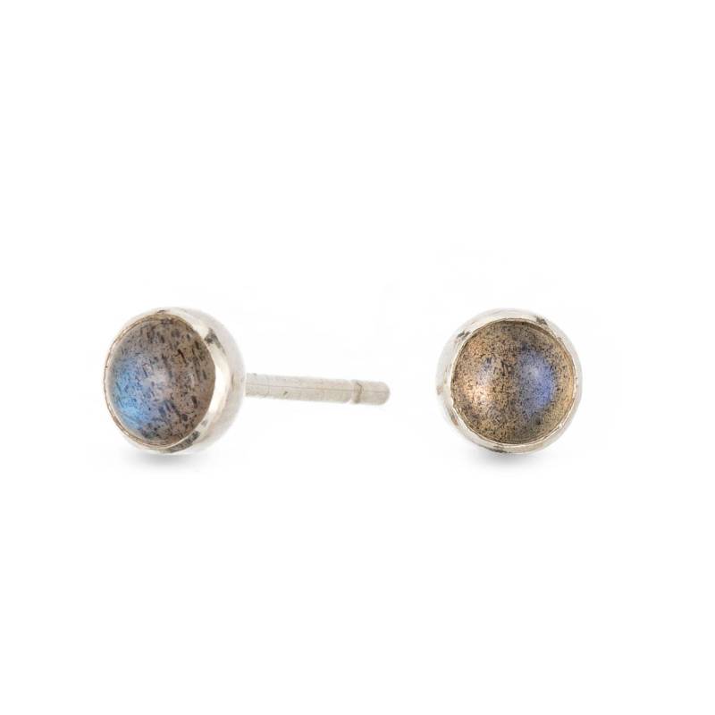 Labradorit Sterling Silber 4mm Ohrstecker Labradorit Sterling Silber 4mm Ohrstecker von AmandaKLockrowJewels