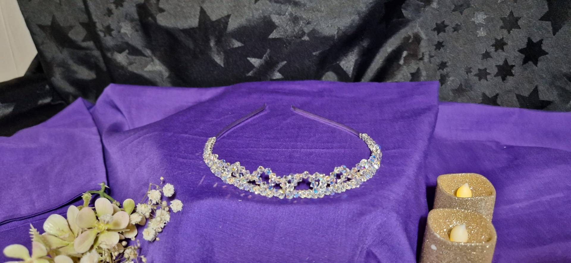 Braut/Brautjungfern/Blumenmädchen/Kommunion/Galaday/Abschlussball Tiara Braut/Brautjungfern/Blumenmädchen/Kommunion/Galaday/Abschlussball Tiara von Amandastrinketsuk