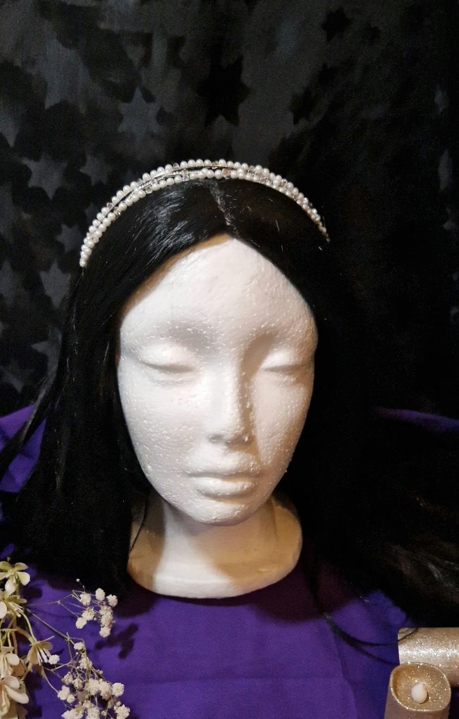 Kommunion/Braut Haarband Tiara Kommunion/Braut Haarband Tiara von Amandastrinketsuk