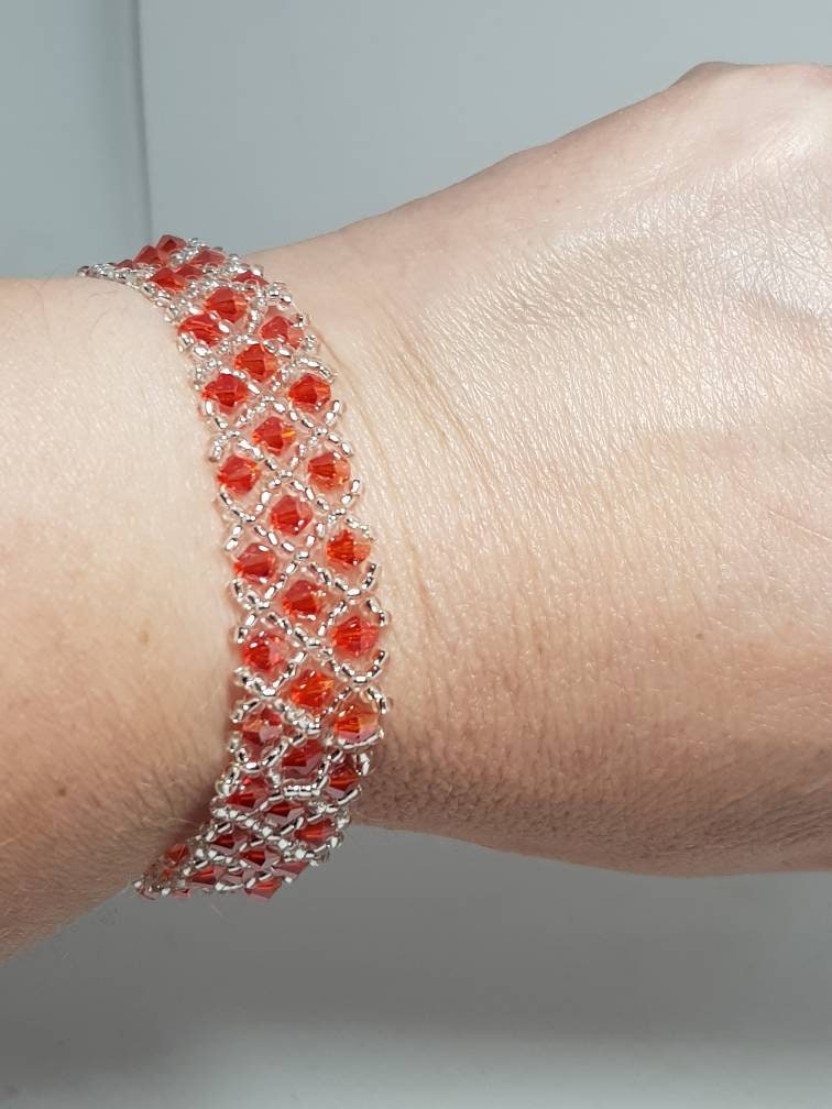 Swarovski Kristall Bicone Armband Swarovski Kristall Bicone Armband von Amandastrinketsuk