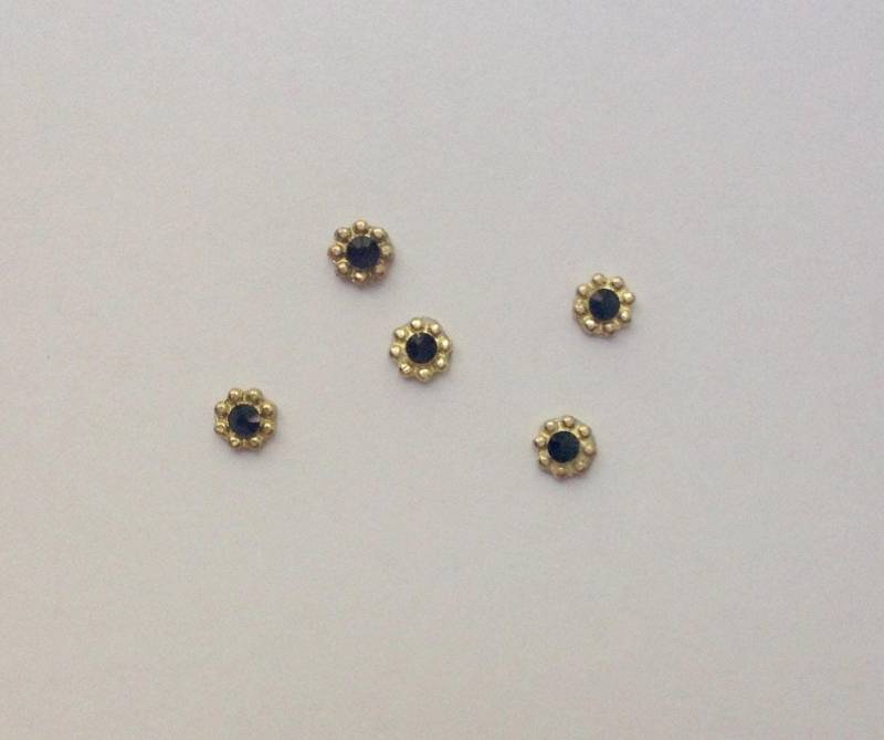 Jet & Hellgold Akzent Bindis von AmaniMaharet