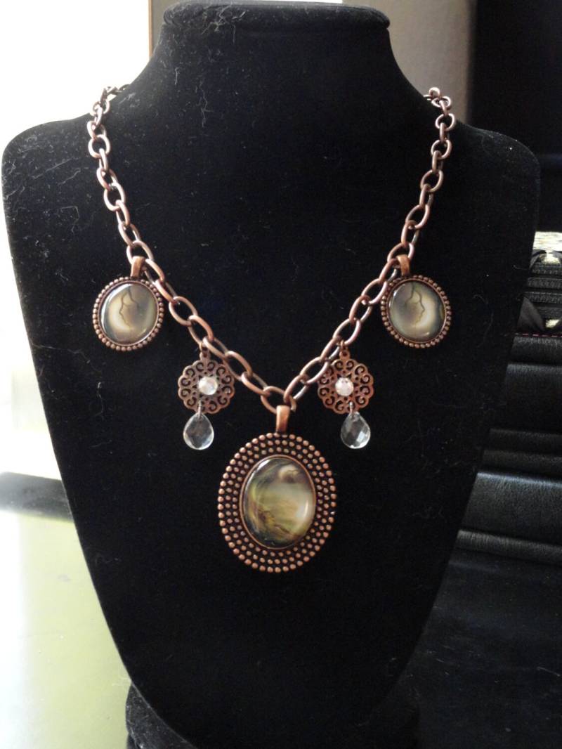 Kupfer-Lightning-Halskette von AmaniMaharet