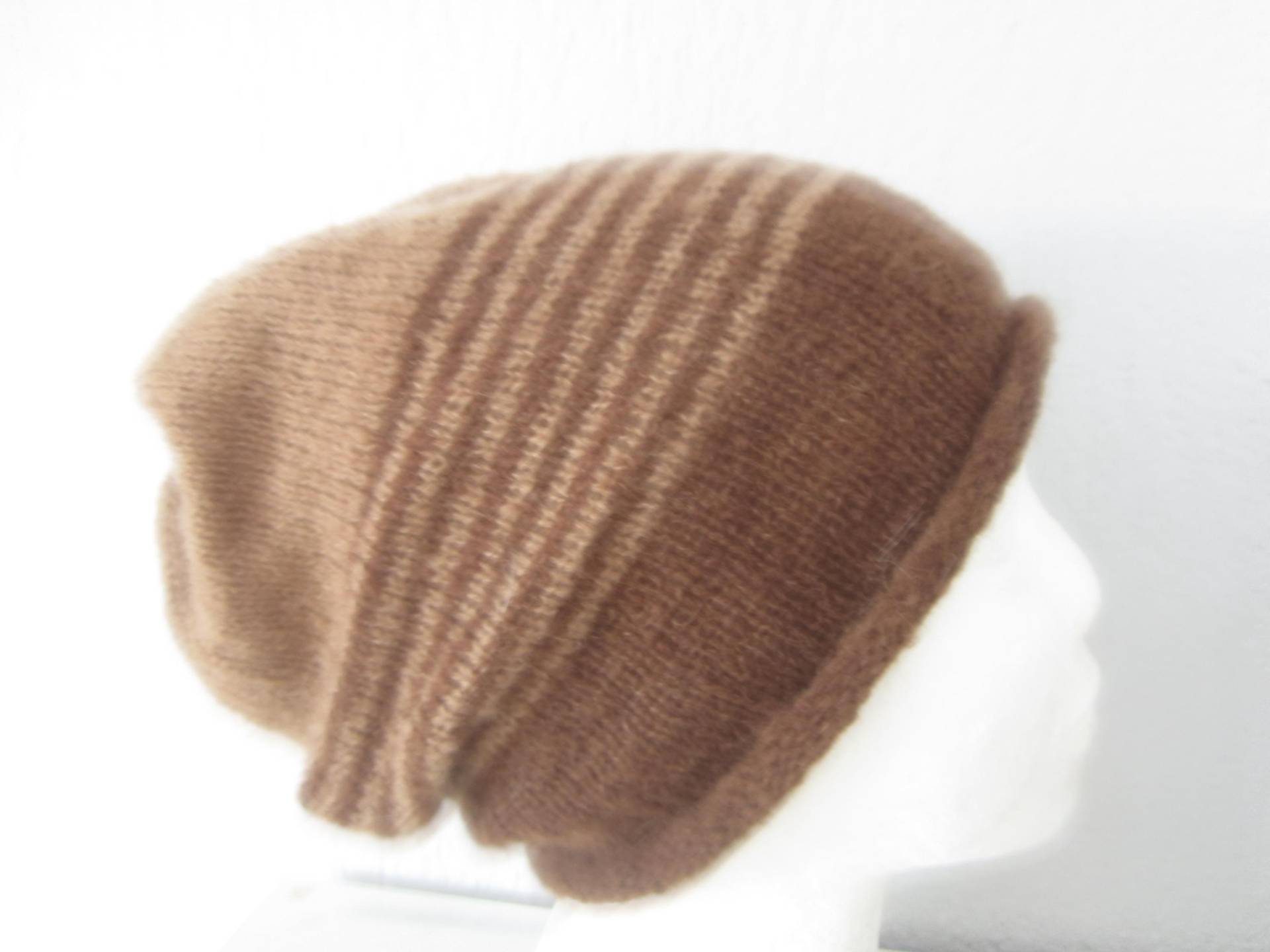 Beanie Zwefarbig Alpaka Seide 2-Farbig 38 Farben von AmanoKreationen