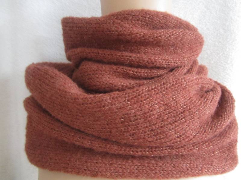 Loopschal "Max&mara" Alpaka Seide 34x140cm Loopschal "Max&mara" Alpaka Seide 34x140cm von AmanoKreationen