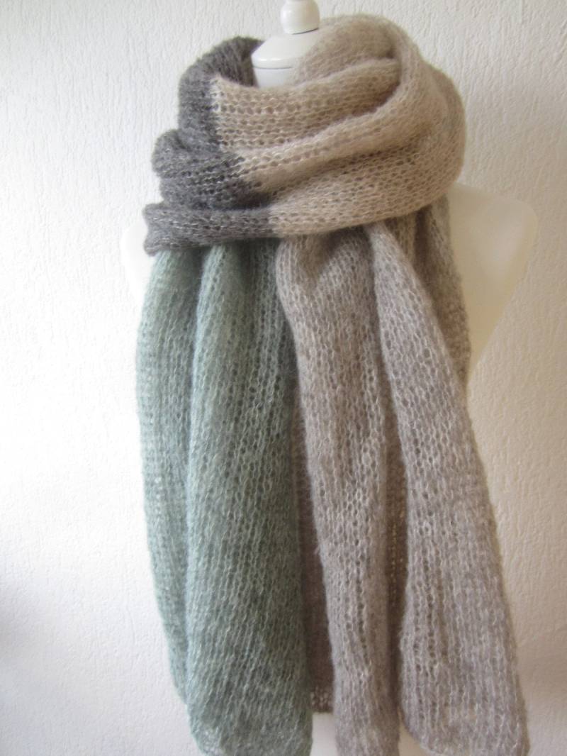 Schal "Maxi" 50x200cm Neue Größe von AmanoKreationen