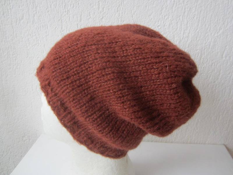 Winter Beanie Alpaka/Seide Unisex, Gibt Es in 38 Farben von AmanoKreationen