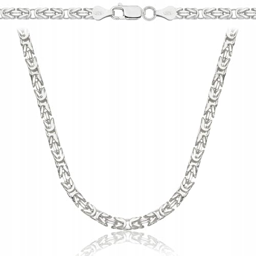 Amar Luxury königskette ketten für herren silber 925, massive Kette, kette herren 55 cm - halskette herren, panzerkette herren 925 silber- herren schmuck, italienische Qualität,Breite 3 mm Amar Luxury königskette ketten für herren silber 925, massive Kette, kette herren 55 cm - halskette herren, panzerkette herren 925 silber- herren schmuck, italienische Qualität,Breite 3 mm von Amar Luxury