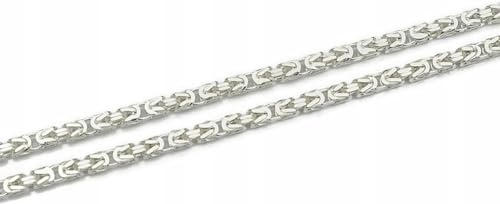 Amar Luxury königskette ketten für herren silber 925, massive Kette 52,5 g, 55 cm, kette herren - halskette herren, panzerkette herren 925 silber- herren schmuck, italienische Qualität,Breite 4,5 mm von Amar Luxury