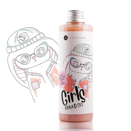 Amarina Girls Duschgel 200ml - Skin Health Boost mit VitaminC, Hyaluronsäure, Panthenol und Aloe Vera | Spezielle Formel für feuchtigkeitsspendende, nährende und schützende Pflege| duschgel kinder Amarina Girls Duschgel 200ml - Skin Health Boost mit VitaminC, Hyaluronsäure, Panthenol und Aloe Vera | Spezielle Formel für feuchtigkeitsspendende, nährende und schützende Pflege| duschgel kinder von Amarina