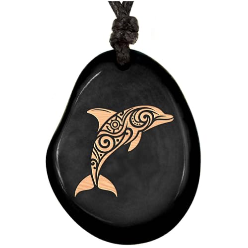 Delfin Anhänger aus Taguanuss – Symbol für Harmonie, Freiheit und spirituelle Führung Delfin Anhänger aus Taguanuss – Symbol für Harmonie, Freiheit und spirituelle Führung von Amarumi