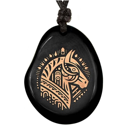 Pferd Anhänger aus Taguanuss – Symbol für Freiheit, Stärke und spirituelle Führung von Amarumi