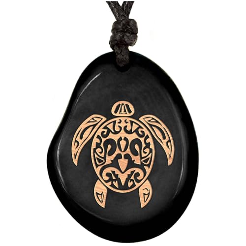 Schildkröten Anhänger aus Taguanuss – Symbol für Weisheit, Schutz und Ausdauer von Amarumi