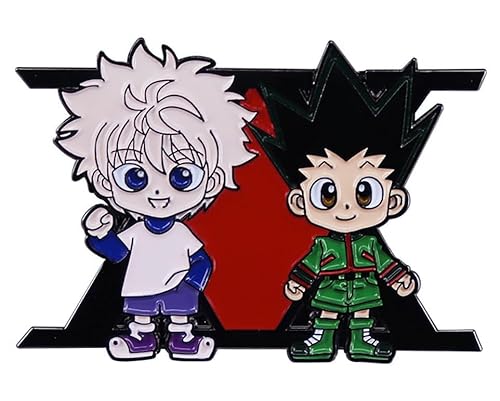 Amasukami Anime Charaktere Killua Zoldyck Abzeichen GON FREECSS Abzeichen von Amasukami